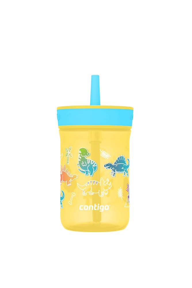 Kids’ Leighton Straw Tumbler with Spill-Proof Leak-Proof Lid, 14oz L2
