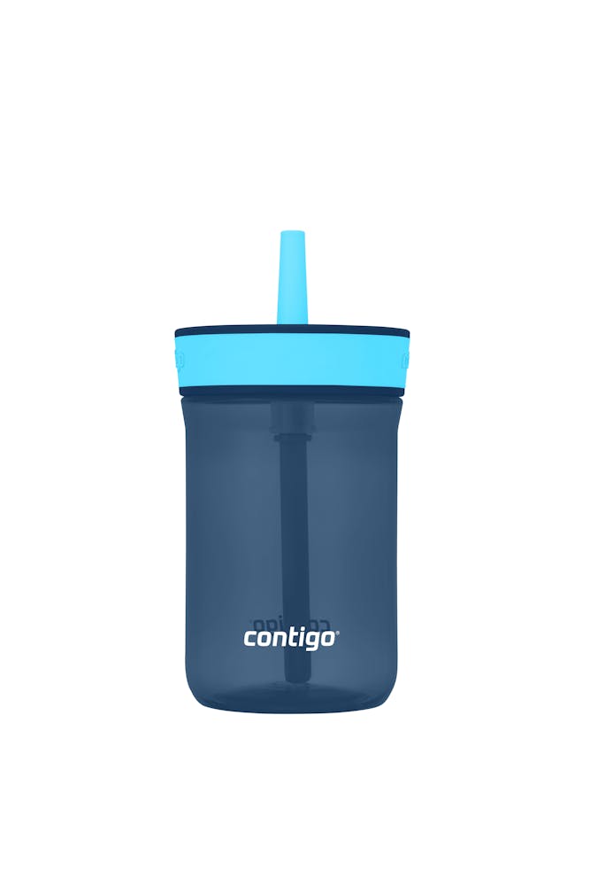 Kids’ Leighton Straw Tumbler with Spill-Proof Leak-Proof Lid, 14oz L2