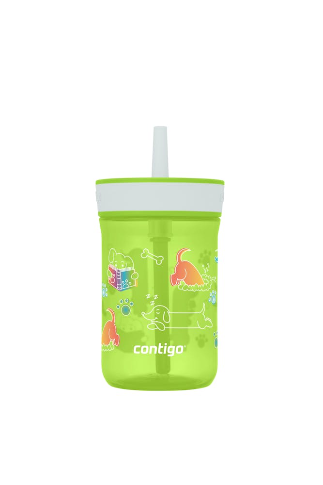 Kids’ Leighton Straw Tumbler with Spill-Proof Leak-Proof Lid, 14oz L2